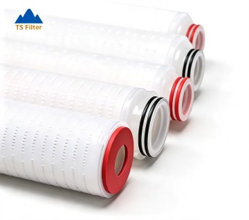 High Precision 0.22 Micron PVDF Filter Cartridge Industrial Chemical Resistant Filtration
