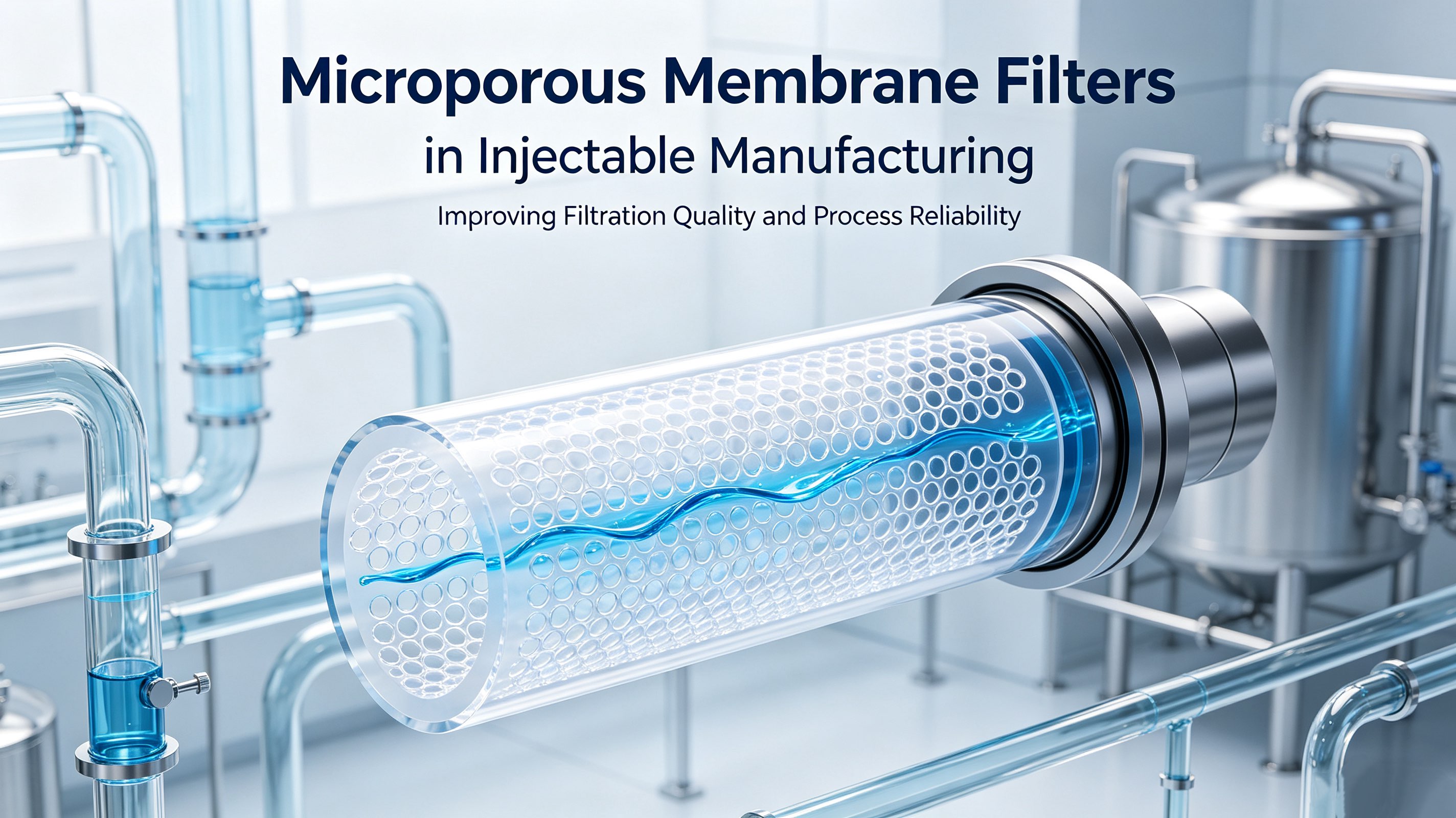 How Membrane Filtration Improves Injectable Pharmaceutical Production