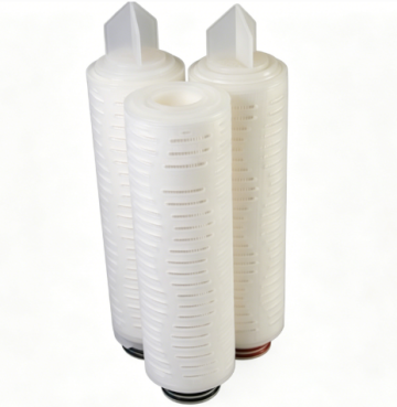 Gas Filter 1.0 Micron PVDF Membrane Filter for Industrial Waste Gas Treatment Filtration