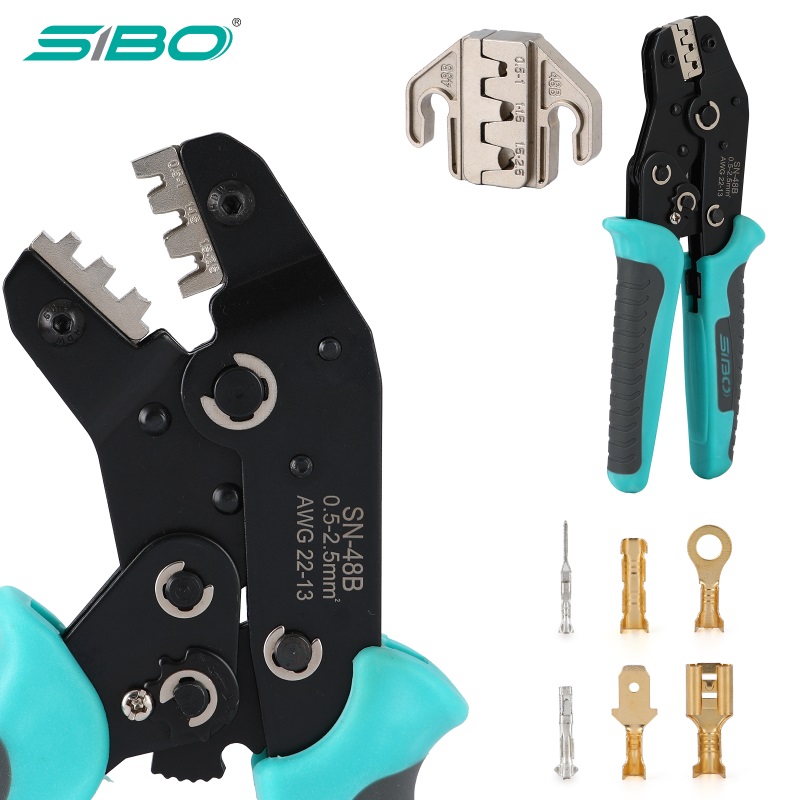 Pince à sertir SN-48B pour cosses à barillet ouvert non isolées1.JPG