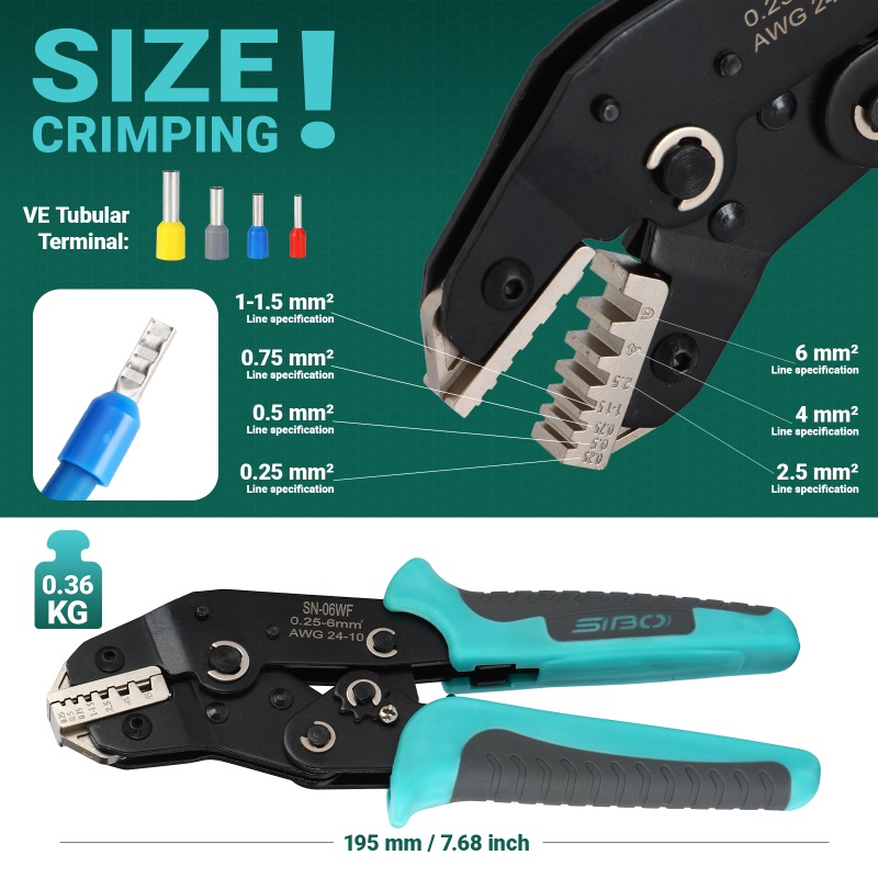SN-06WF Mini Europese Styl Krimptang Vir Geïsoleerde En Nie-Geïsoleerde Ferrules2.JPG