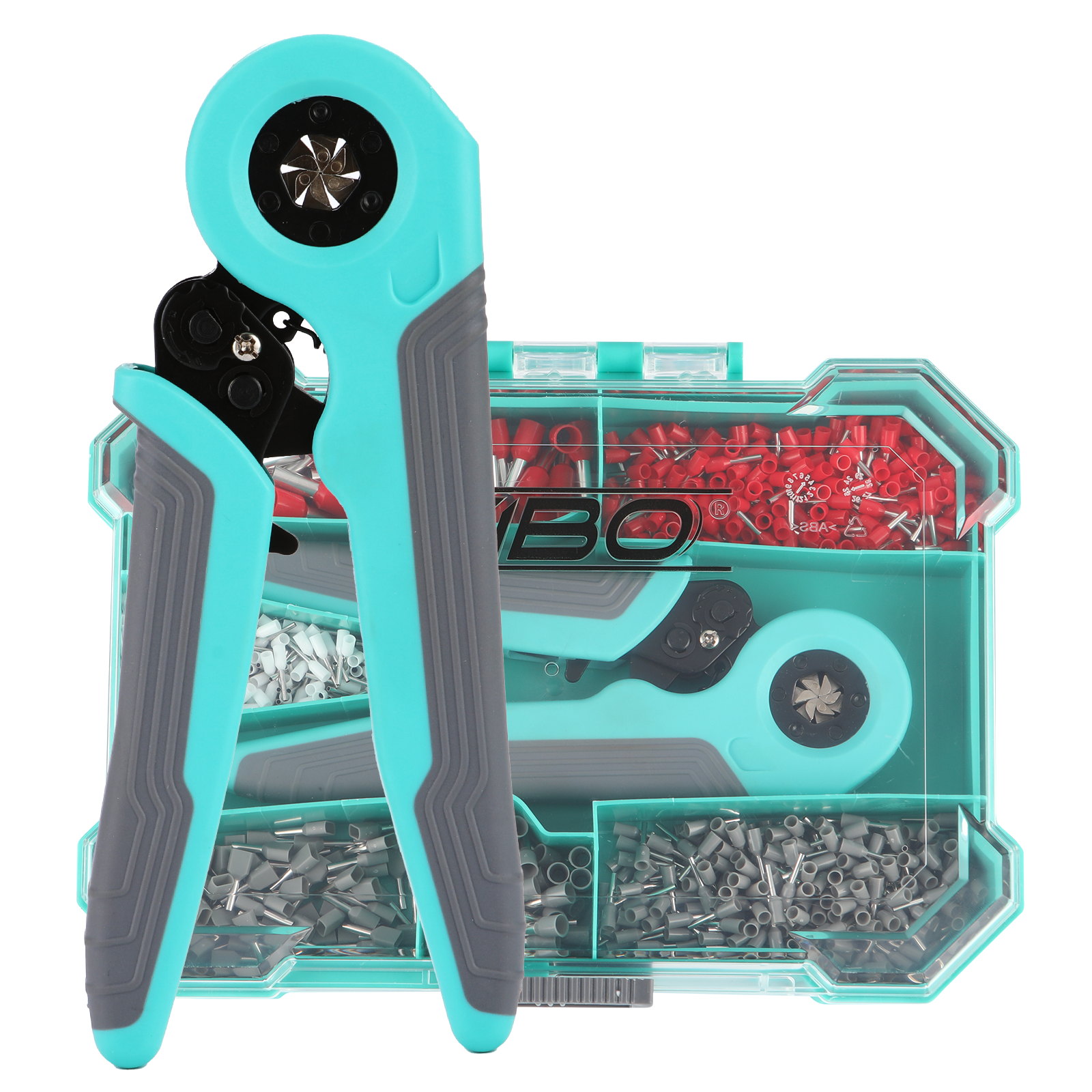 Ferrule Crimper Kit Mini Self-Adjustable Wire Crimping Tools