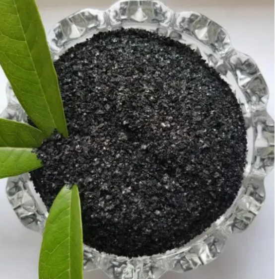 Export Grade Sodium Humate Black Powder Water Soluble for Fish Shrimp Farming
