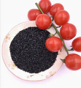 Premium 80% Potassium Humate Shiny Flakes for Optimal Crop Growth Solutions