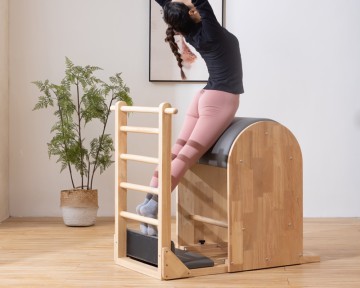Pilates Ladder Barrel-wooden base