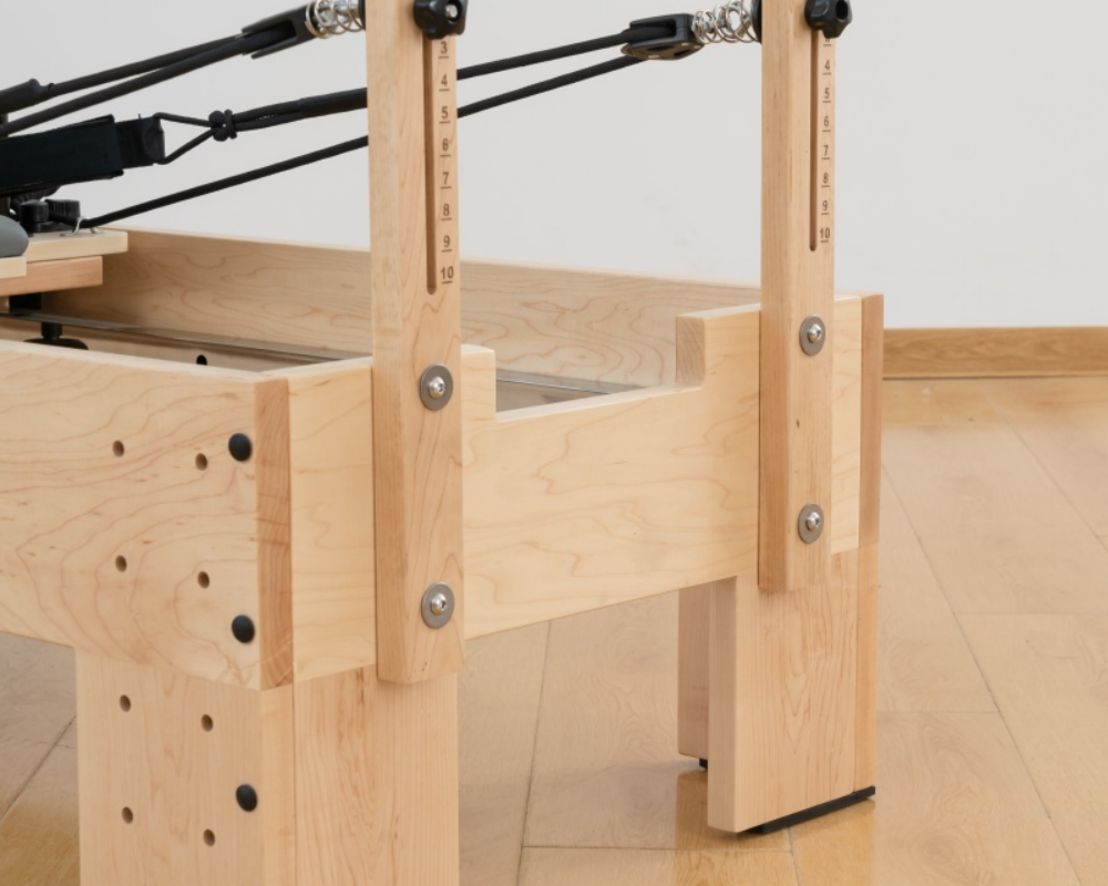 oak reformer pilates machine