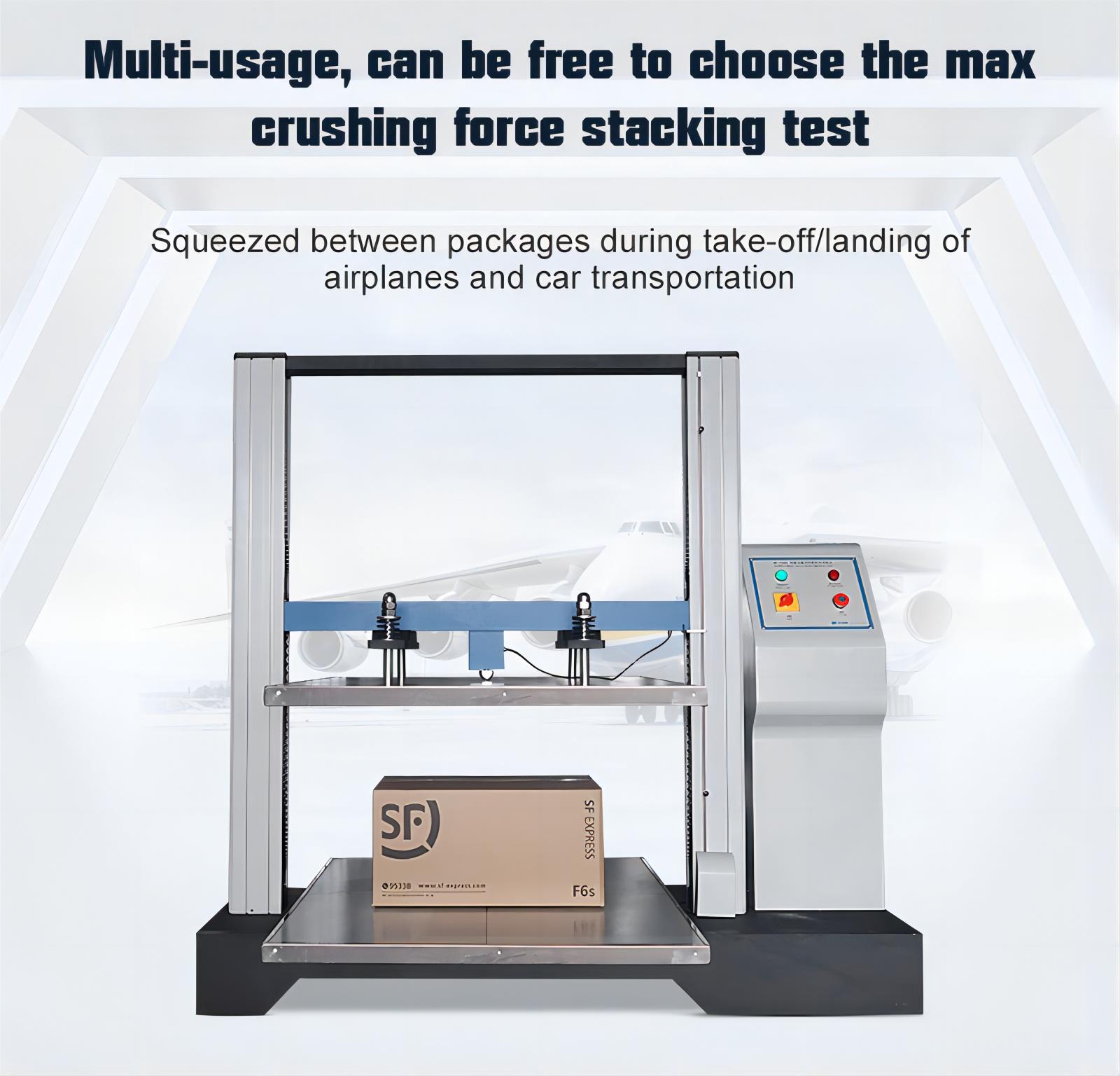 Carton compressive strength tester accurately measured (7)4ch