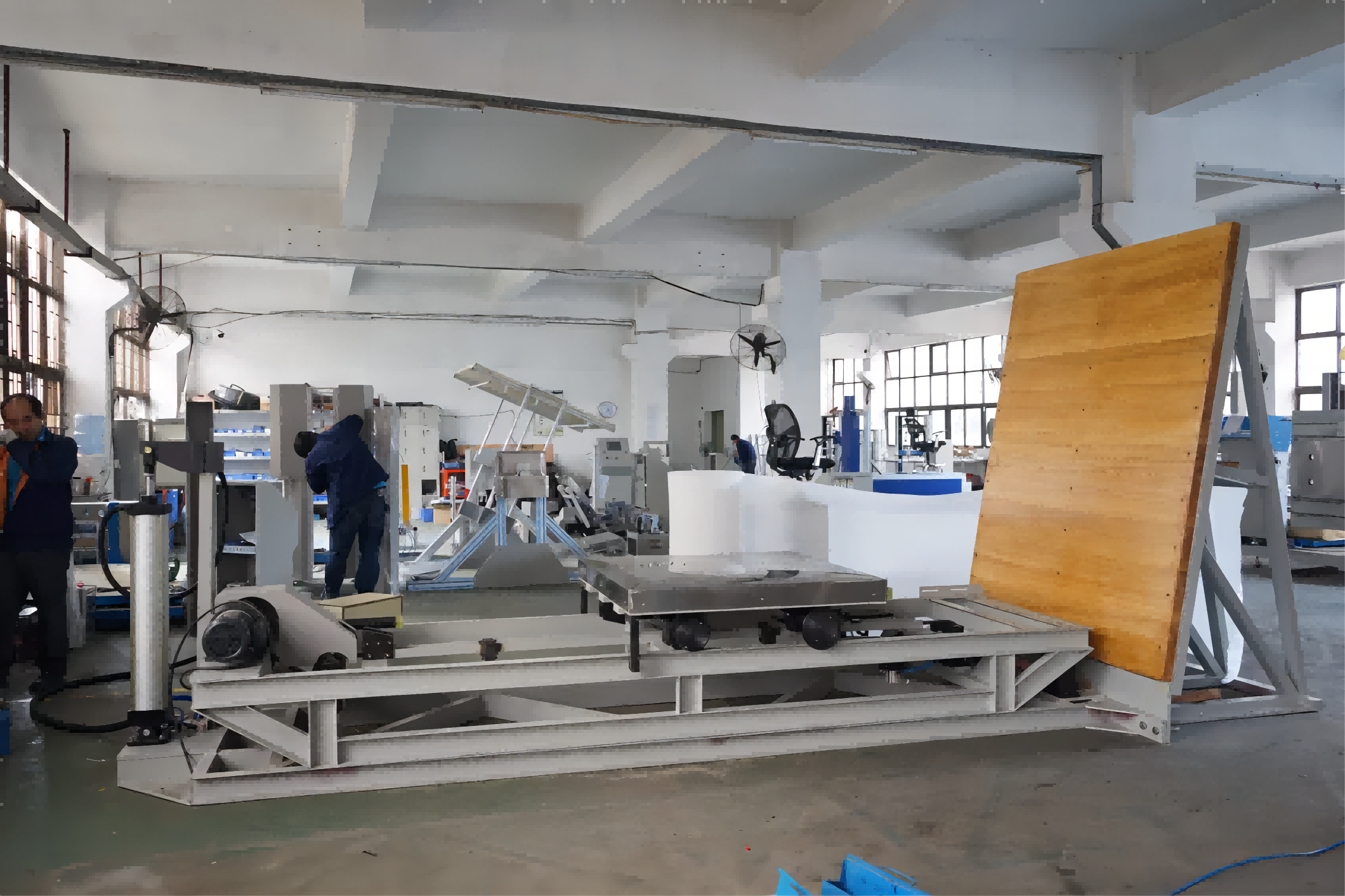Carton intelligent tilt impact strength testing equipment (12)soj