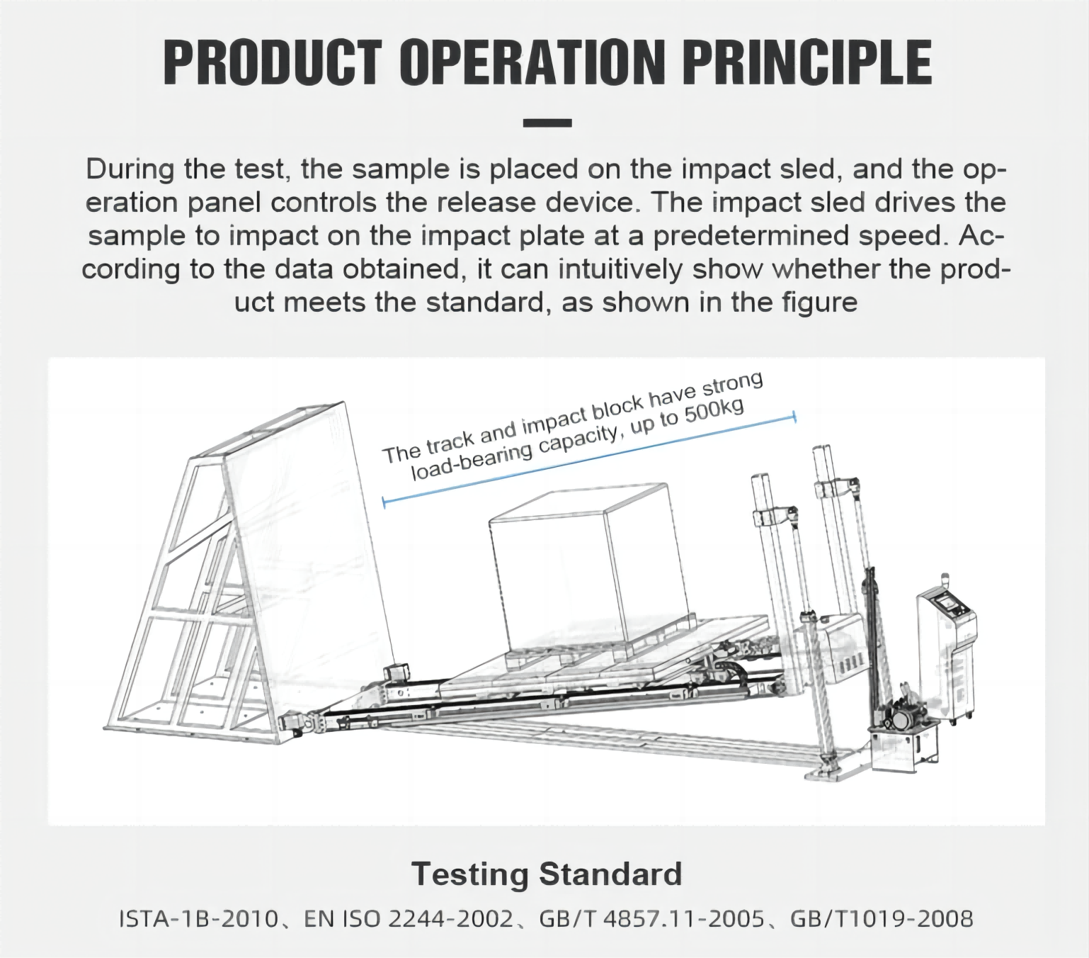 Carton intelligent tilt impact strength testing equipment (8)0zj