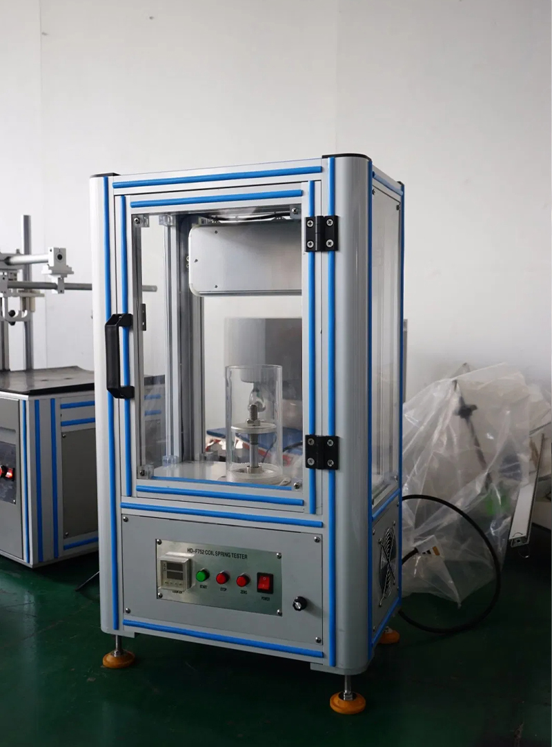 Electronic coil spring testing machine practical (7)p4c
