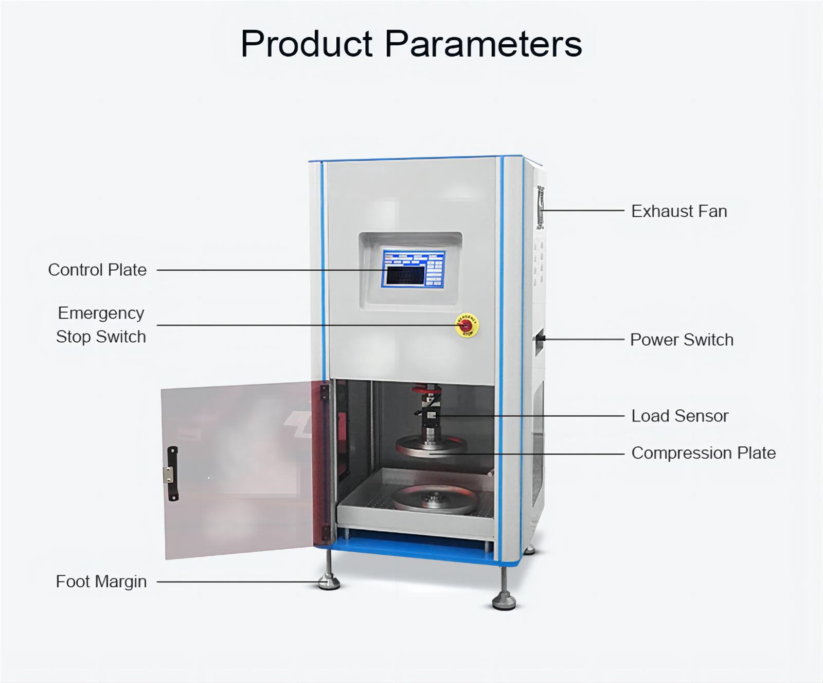 High Quality Touch Screen Foam Compression Tester (8)t34
