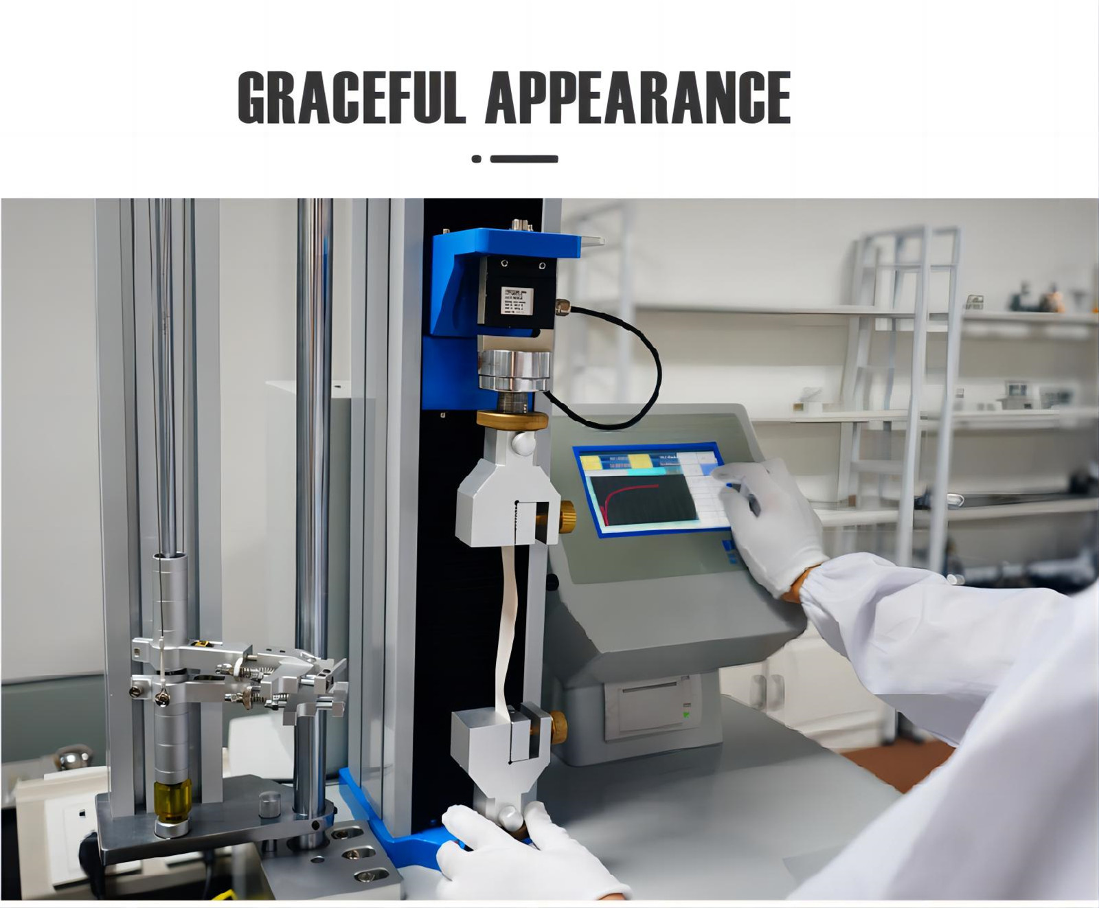 Mechanical Rubber Material Tensile Compression Test Equipment (9)liu