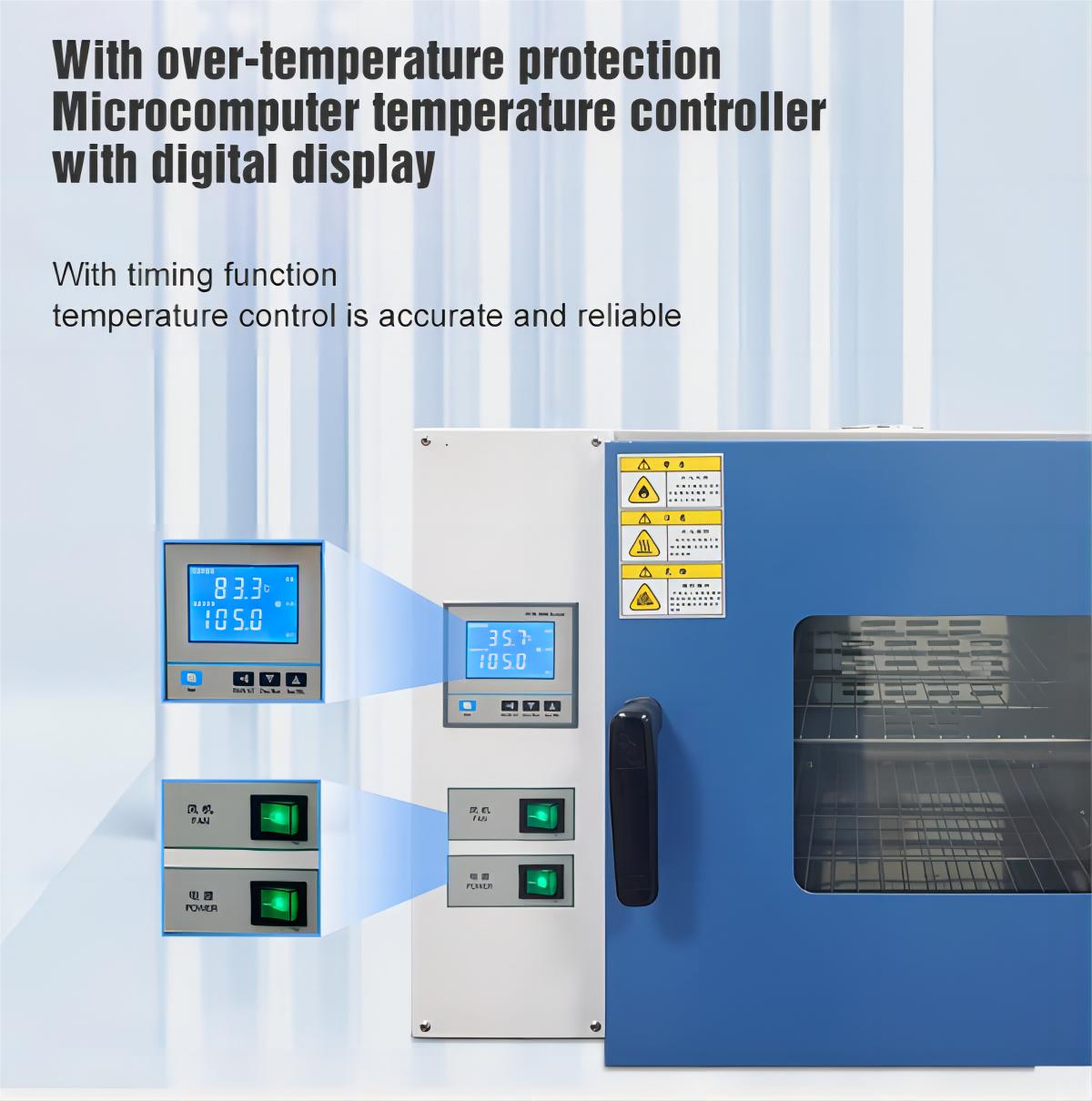 Hot air circulation vacuum drying temperature test equipment (5)hc9