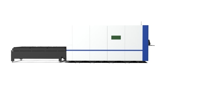 Machine de découpe laser à plateforme d'échange entièrement fermée—DF6025 (3)