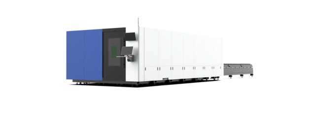 Machine de découpe laser à plateforme d'échange entièrement fermée—DF6025 (8)