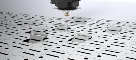 Machine de découpe laser à plateforme d'échange entièrement fermée—DF6025 (9)