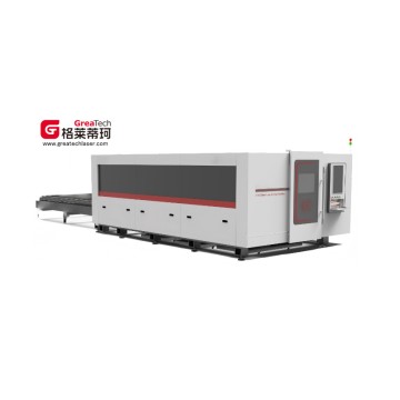 Fully Enclosed High Power Fiber Laser Cutting Machine GL6020-D / 6000W-30000W
