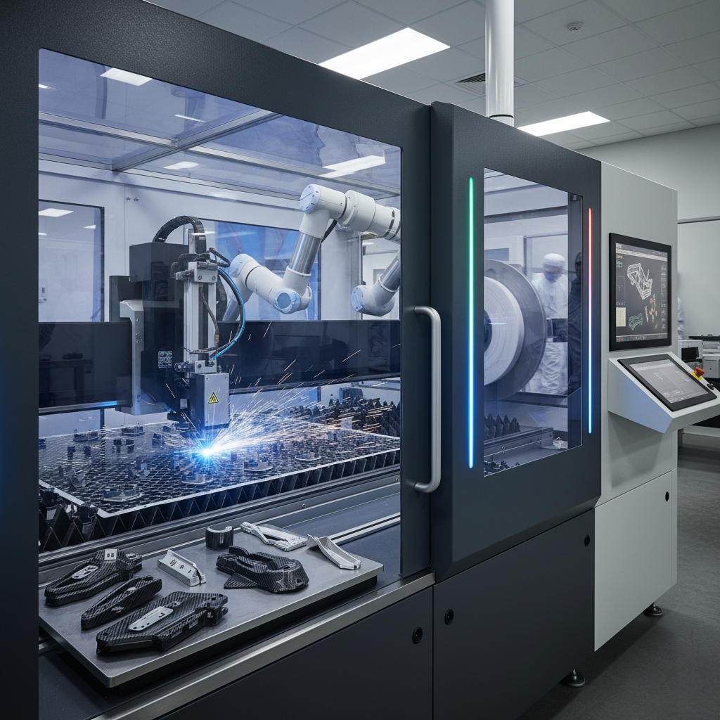 Fiber Cutting Machine For Aerospace And Defense Components