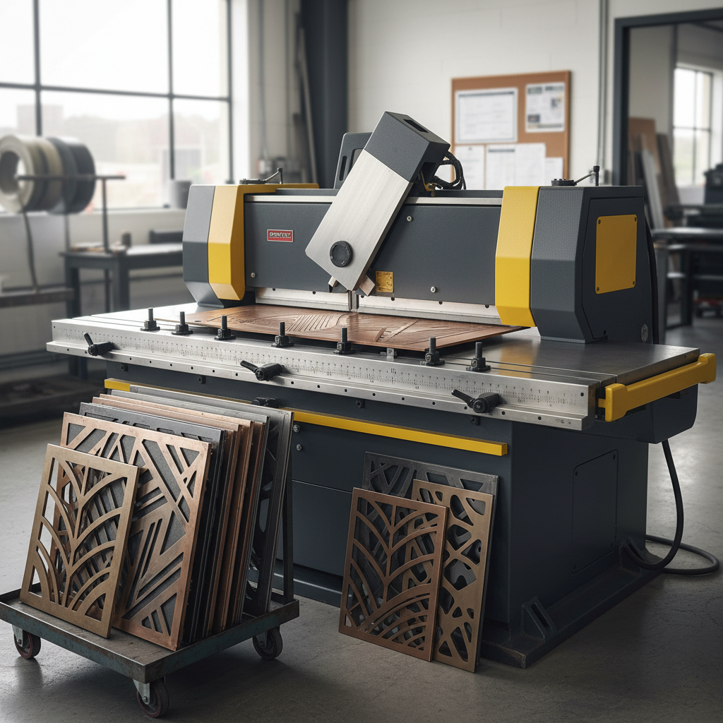 Sheet Cutter For Architectural Metalwork And Decor