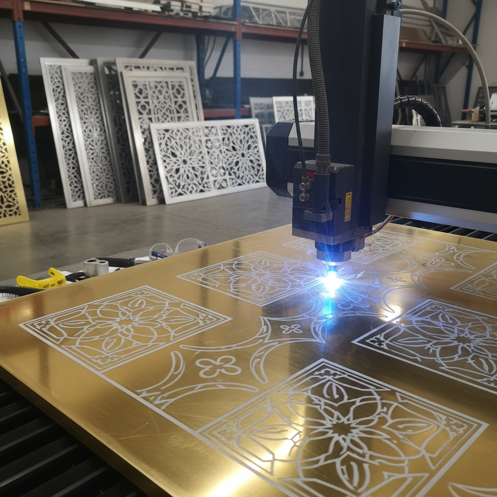 Laser Marking Machine For Architectural Metalwork And Decor
