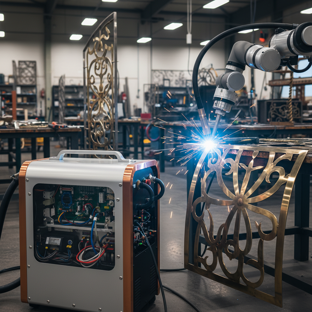Welding Machine For Architectural Metalwork And Decor