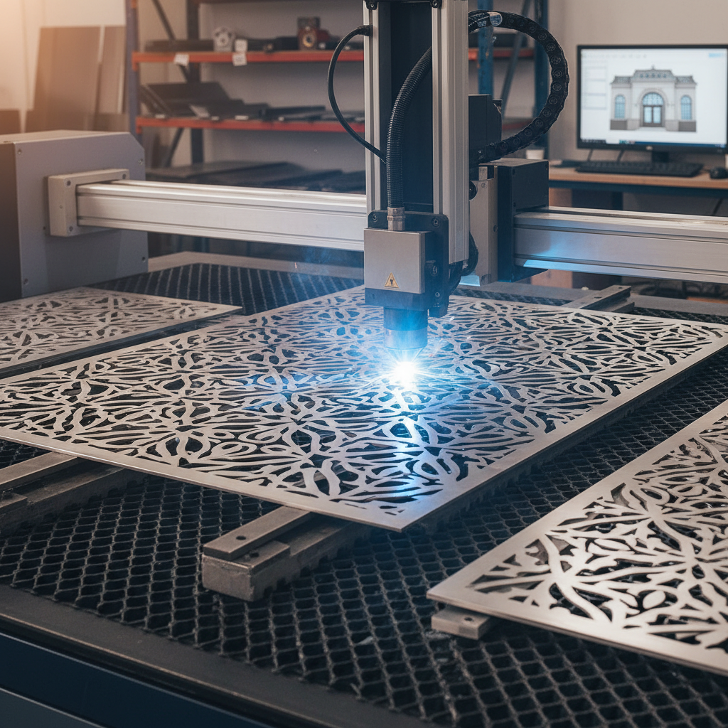 Laser Etching Machine For Architectural Metalwork And Decor