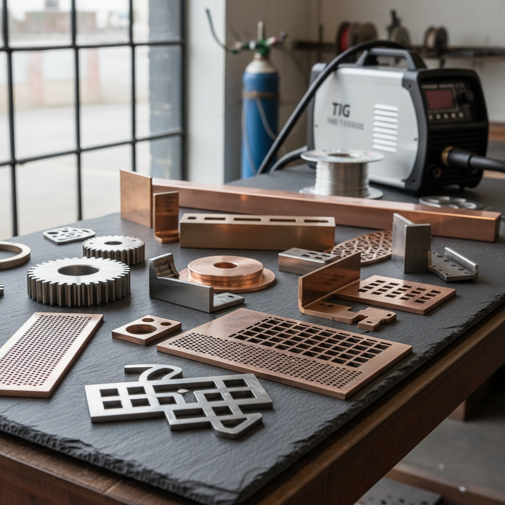 Tig Machine Parts For Architectural Metalwork And Decor