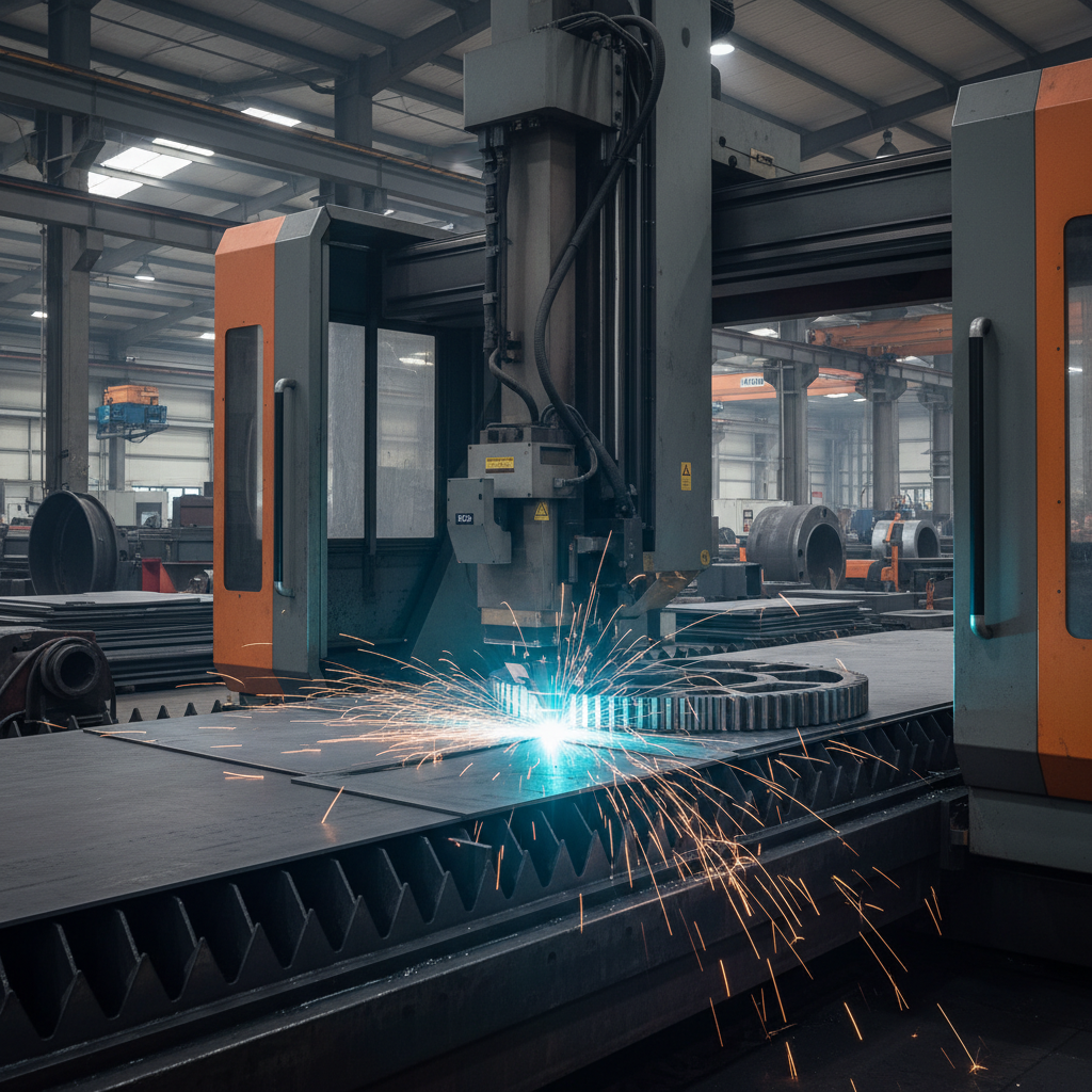Laser Machine For Industrial Machinery Fabrication