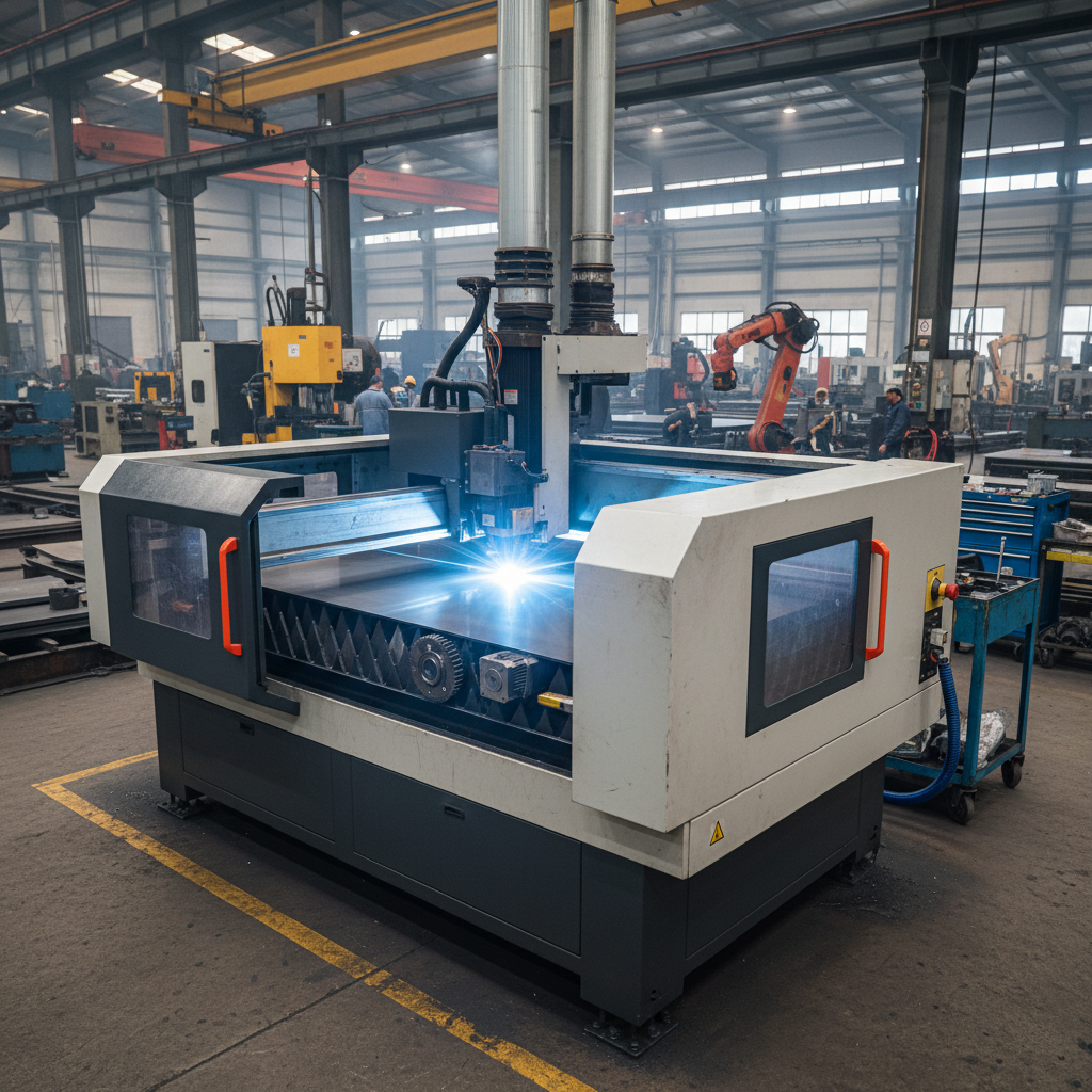 Fiber Cutting Machine For Industrial Machinery Fabrication