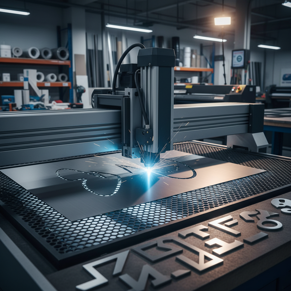 Metal Cutter For Signage And Advertising Display