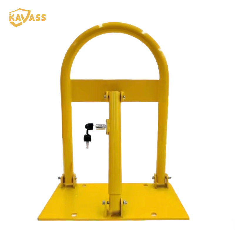 Antivol de stationnement manuel KAVASS – KVS-PL(M)-803-32K, modèle à cadre en U avec serrure à clé intégrée (1).png