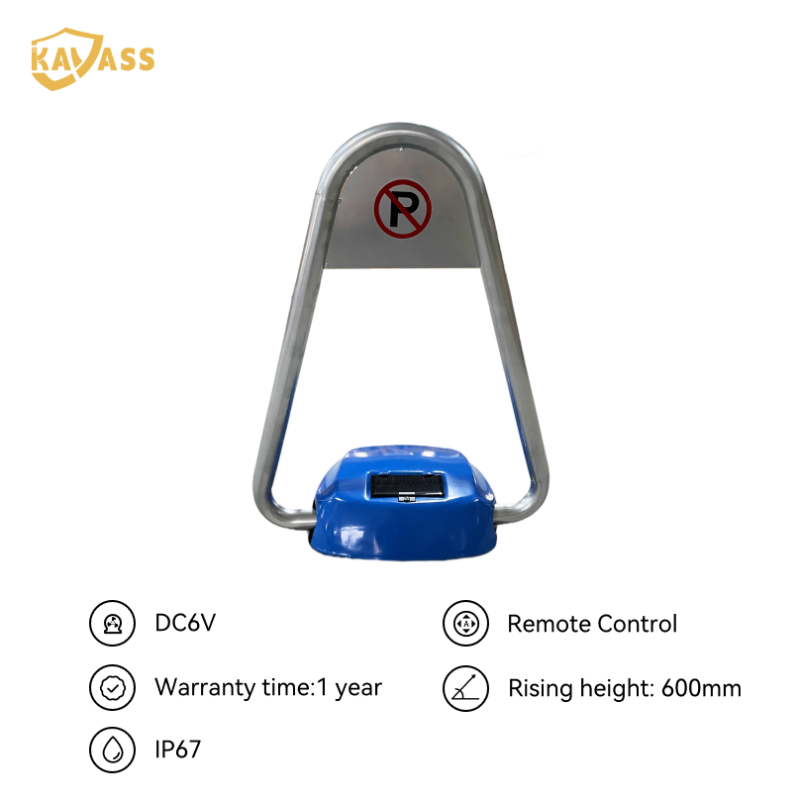 KAVASS सौर ऊर्जा संचालित रिमोट पार्किंग लॉक – KVS-PL-101S(R) | सौर चार्जिंग के साथ ए-फ्रेम डिज़ाइन