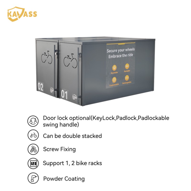 KAVASS Bike Locker Anti-Theft UV Protection