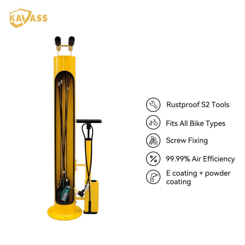 KAVASS Bicycle Repair Station – New Upgrade | Built for Safety, Durability & Performance