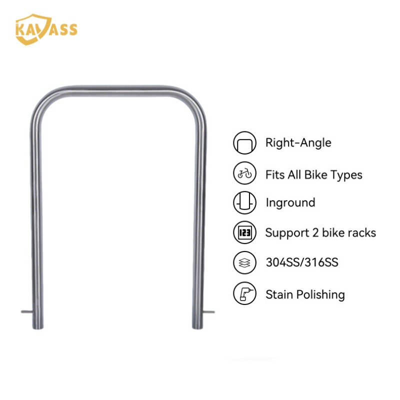KAVASS 90° Right-Angle U-Rack – Full 304SS/316SS, No Coatings Needed