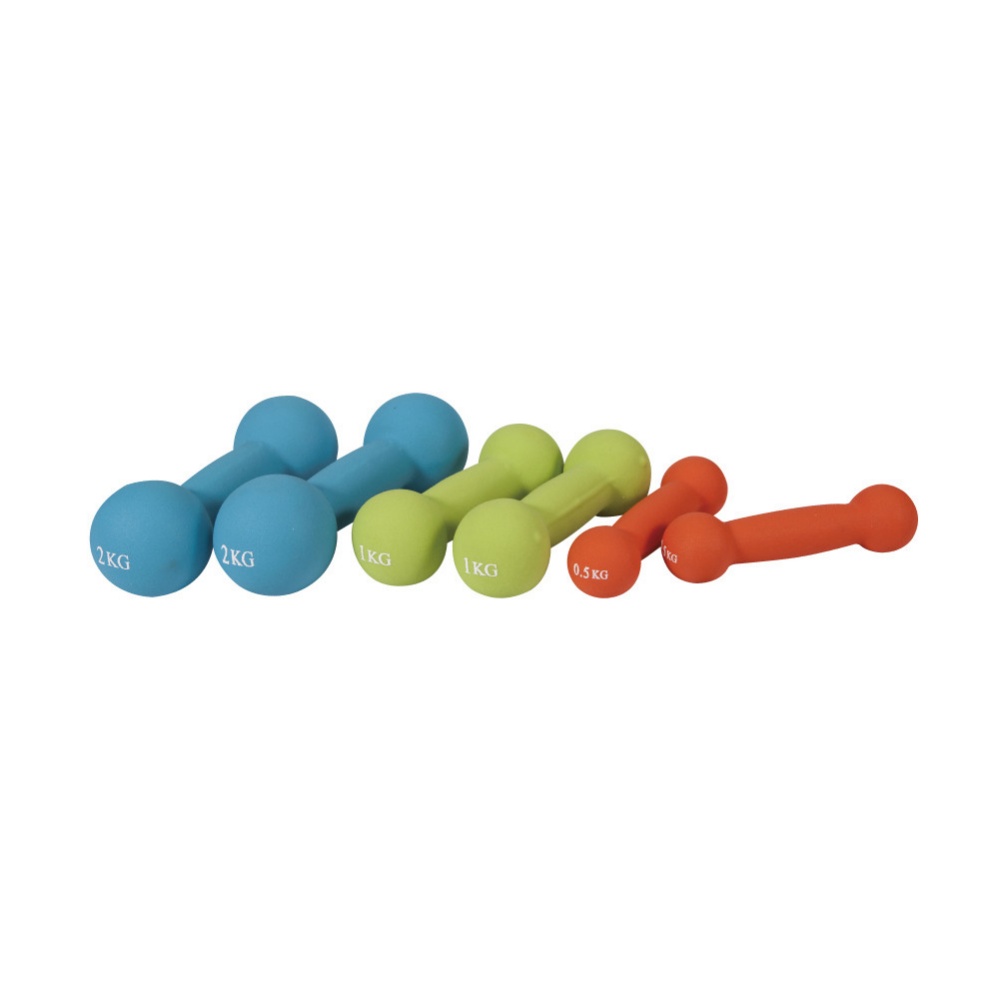 LS2002 Bone-Shaped Dumbbell (PVC Coated)
