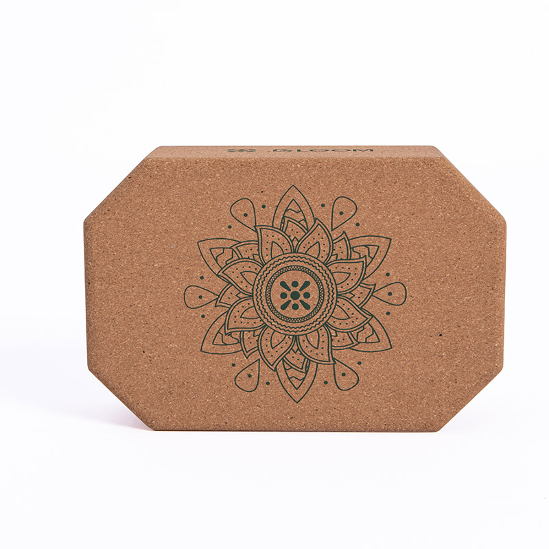 LB7122 – Cork Yoga Brick Natural Stability for Every Pose