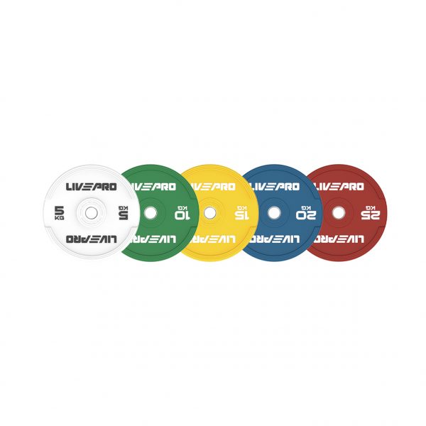 LP8332 ELITE COLORED RUBBER BUMPER PLATE