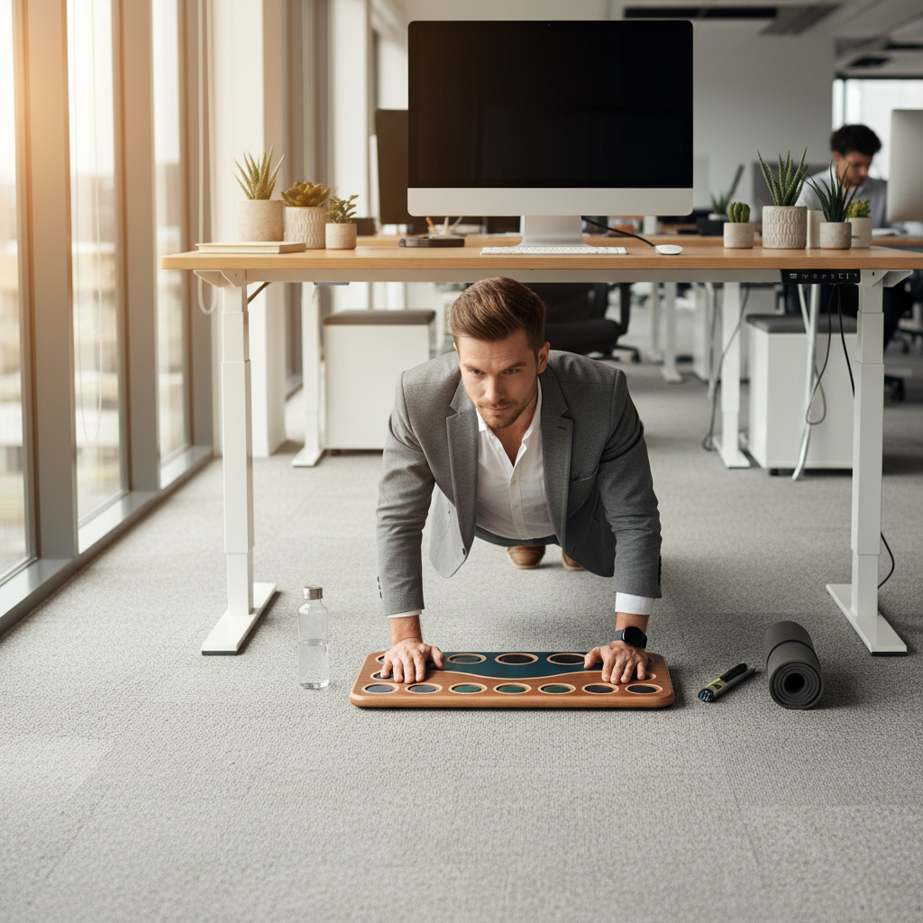 Push Up Board For Office Wellness And Desk Break