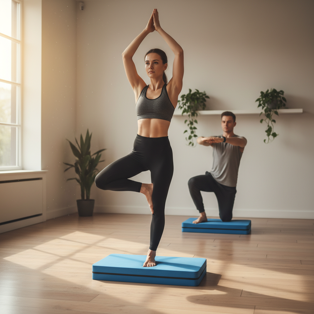 Balance Pad For Yoga And Pilates Enhancement