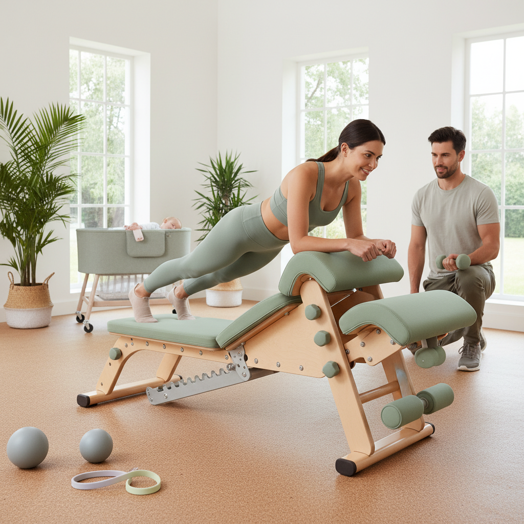 Gym Bench For Postpartum Recovery And Toning