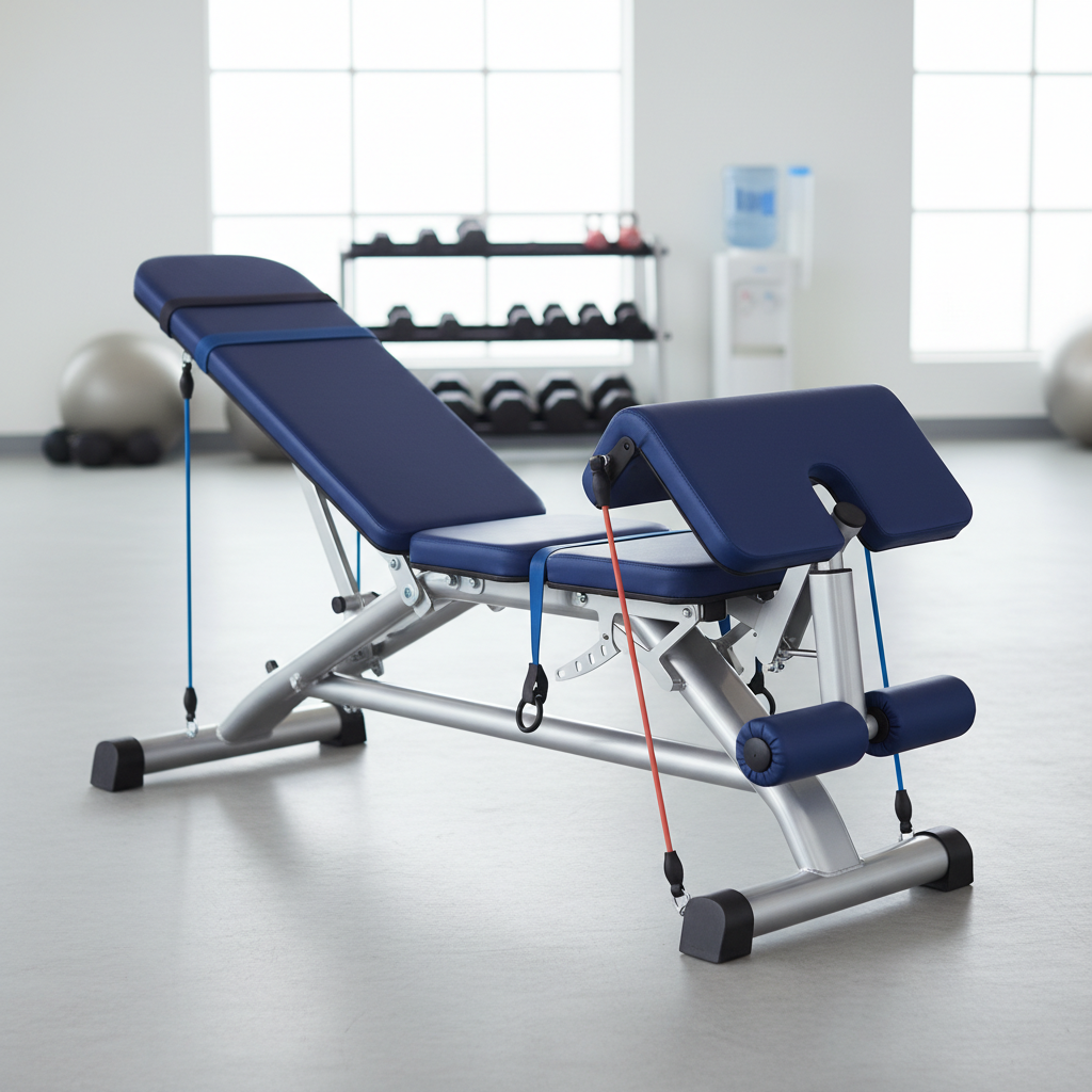 Exercise Bench For Physical Therapy And Rehab