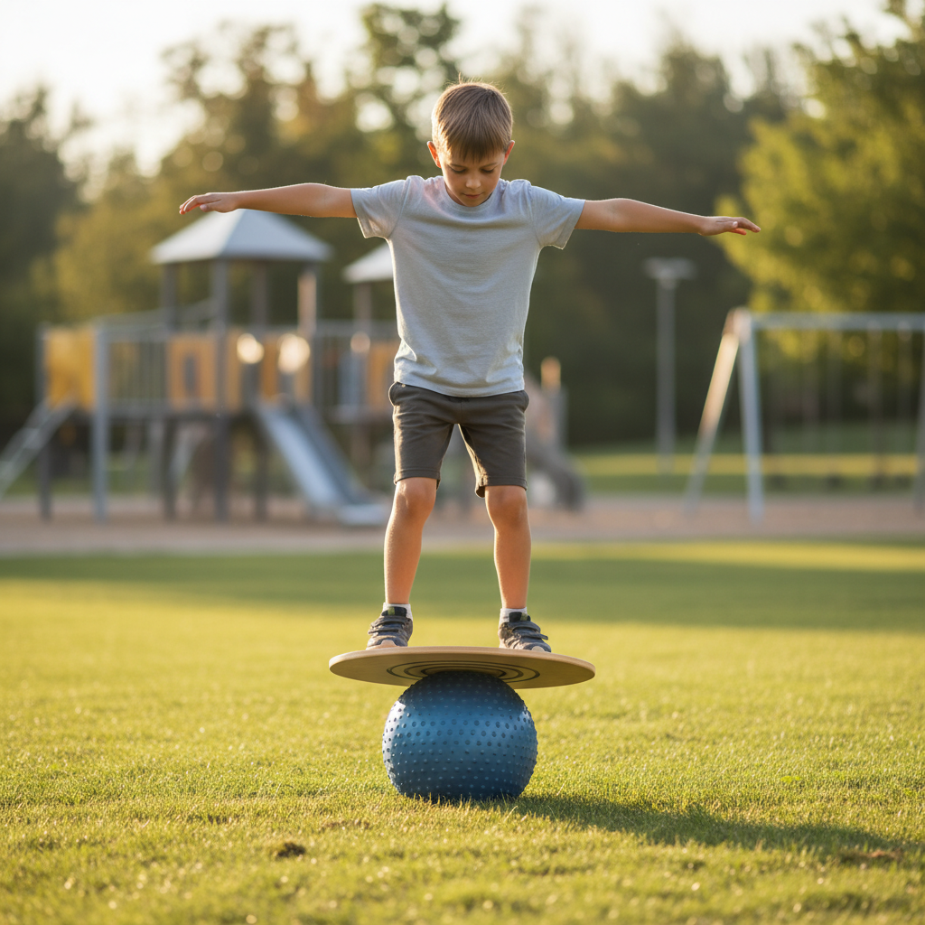 Balance Board Ball For Youth Fitness And Development