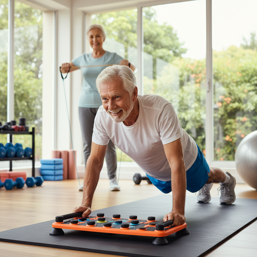 Push Up Board For Senior Strength And Longevity