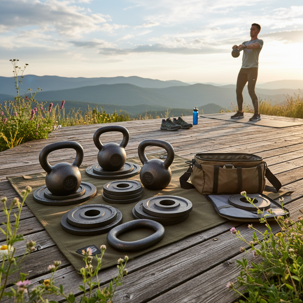 Kettlebell Sets For Outdoor And Travel Fitness