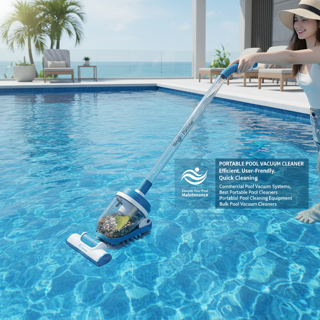 Portable Pool Vacuum Cleaner