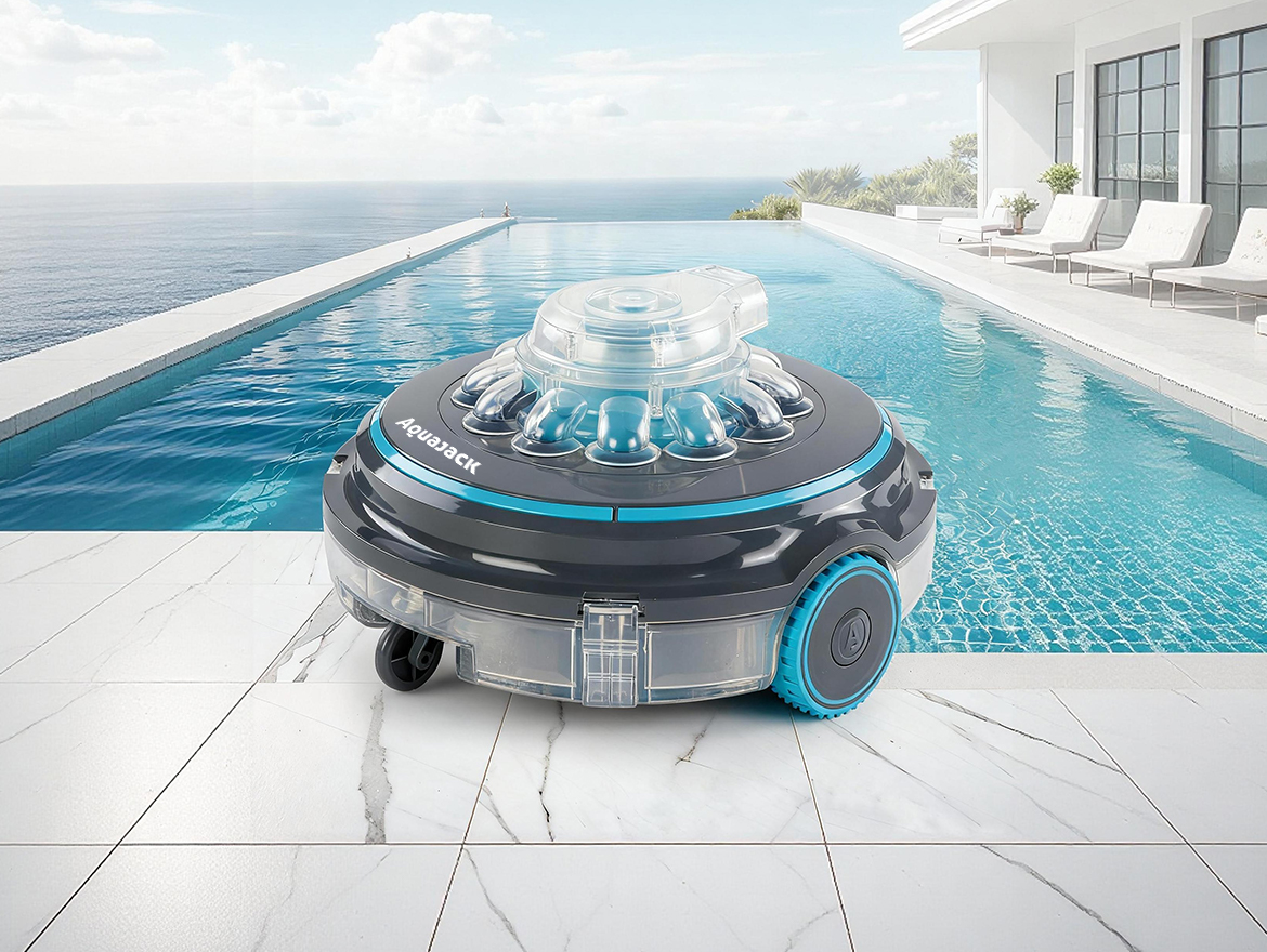 Limpiador robótico inalámbrico para piscinas Aquajack 650 (2)