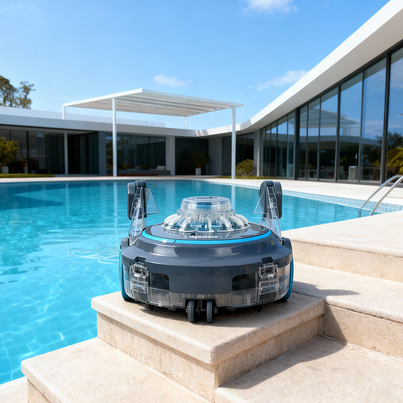 Aquajack 700 Cordless Robotic Pool Cleaner-Automatic Vacuum Robot