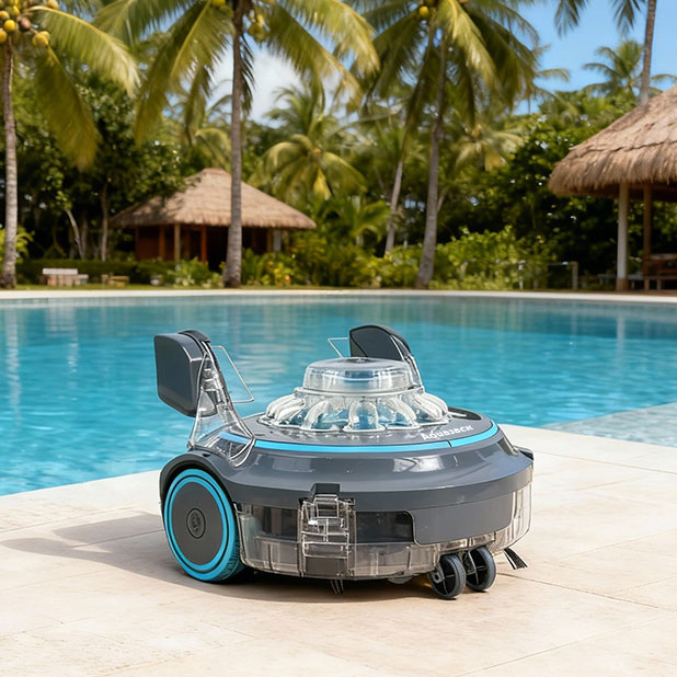 Aquajack 700 Cordless Robotic Pool Cleaner-Automatic Vacuum Robot