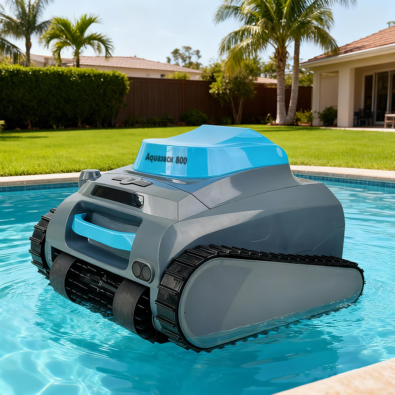 Aquajack 800 Cordless Robotic Pool Cleaner-Automatic Vacuum Robot
